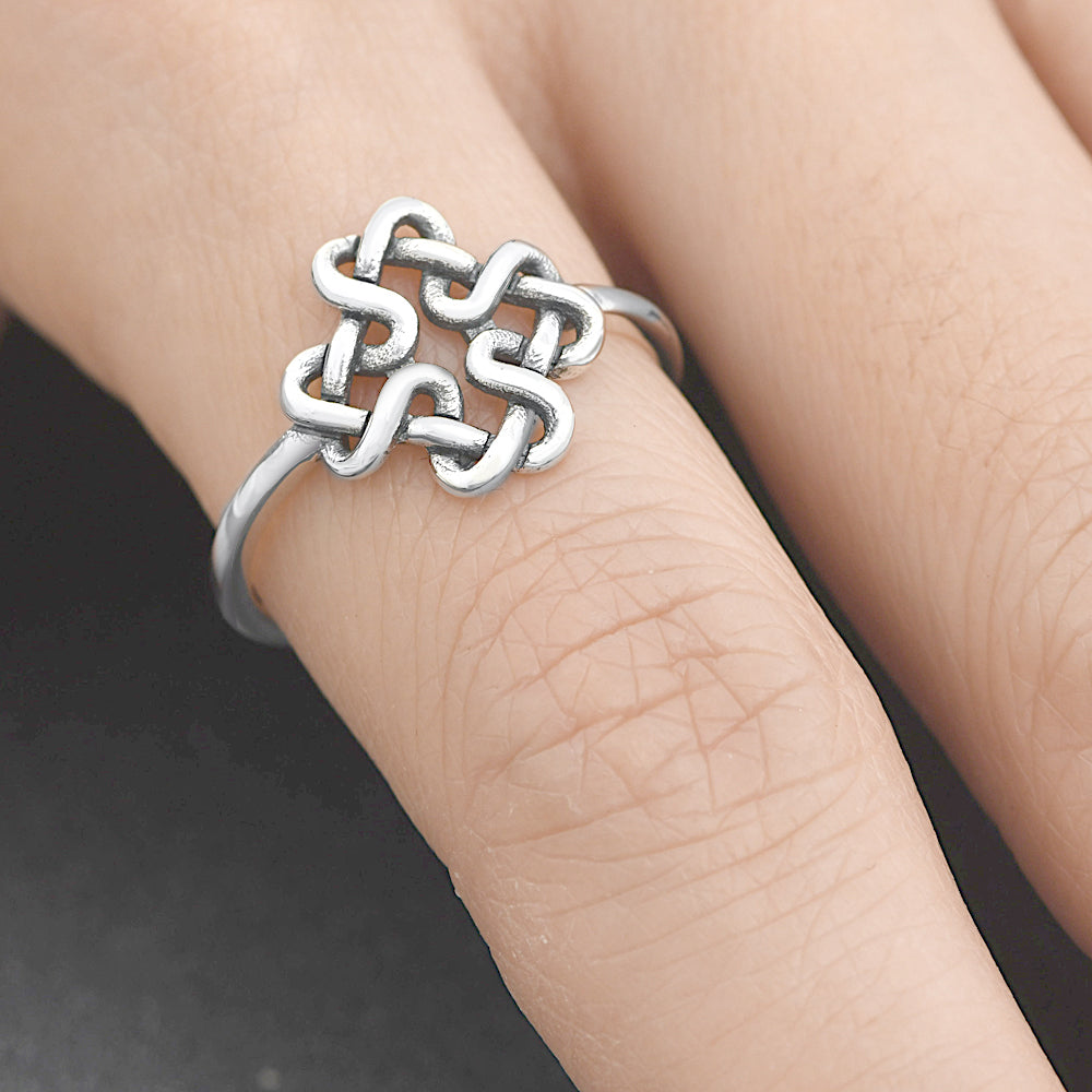 Silver Ring - Celtic Knot