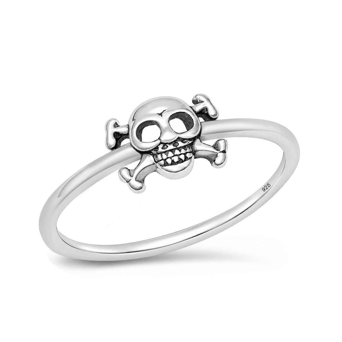 Silver Skull Ring