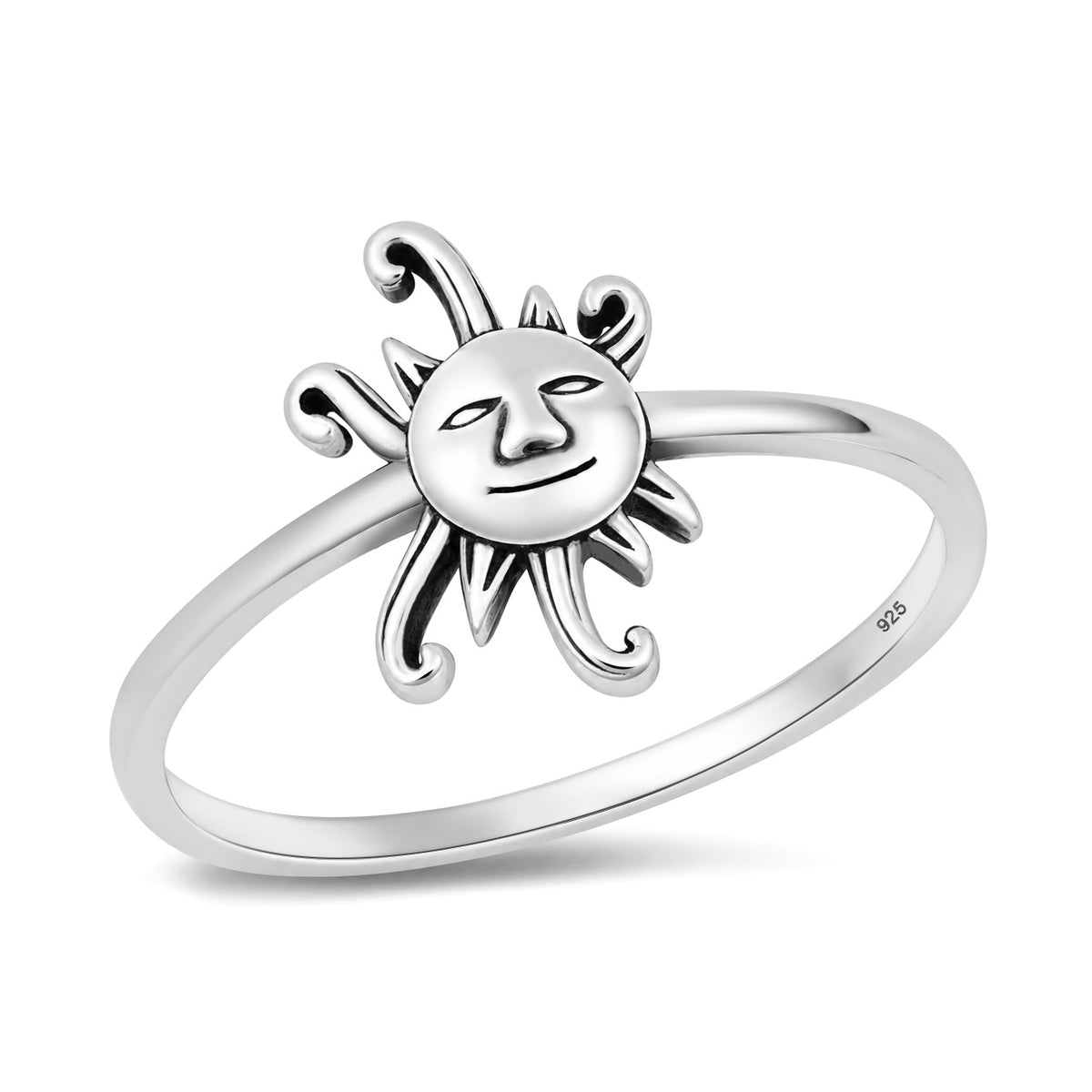 Silver Ring - Sun