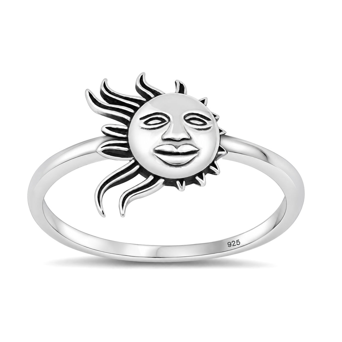 Silver Ring - Sun