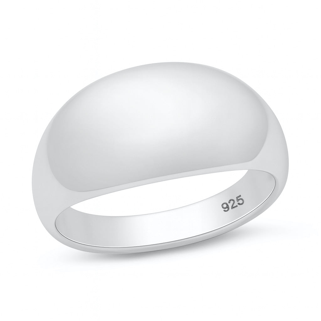 Silver Dome Ring