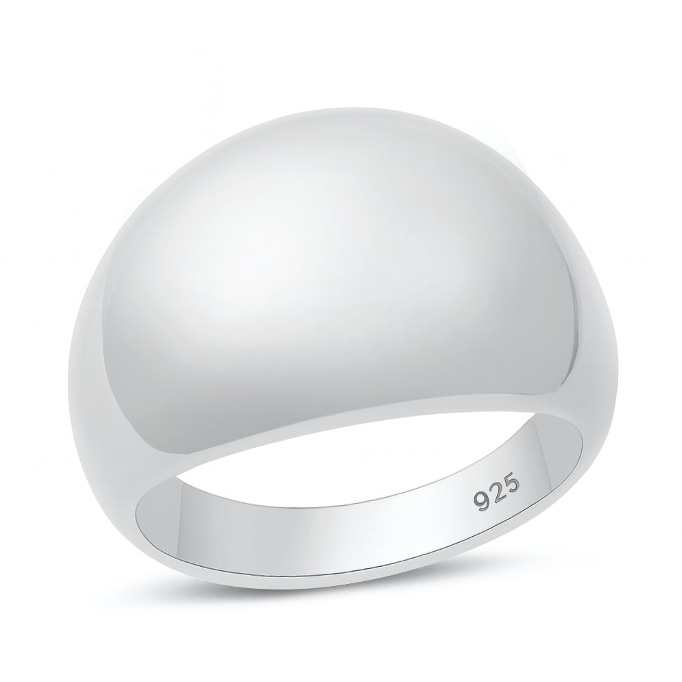 Silver Dome Ring