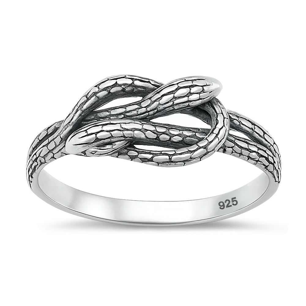 Silver Ring - Snake