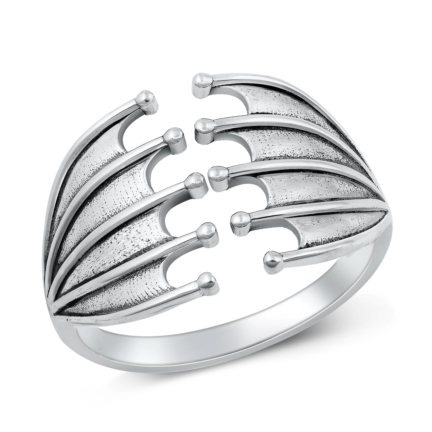 Silver Ring - Dragon Wings