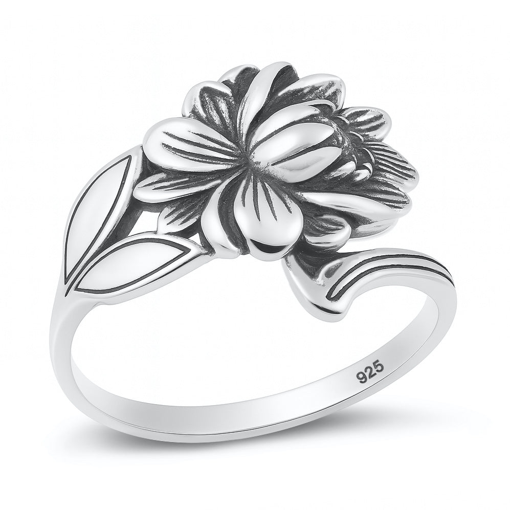 Silver Ring - Flower