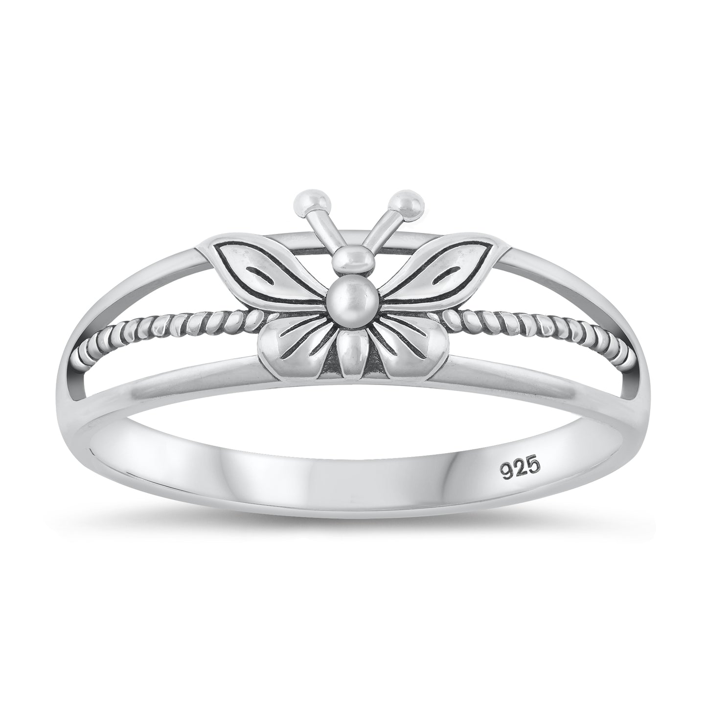 Silver Ring - Butterfly