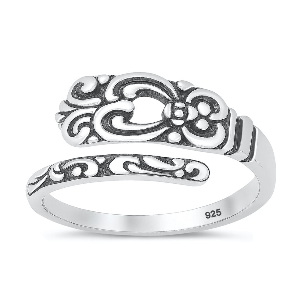 Silver Ring - Baroque Silver Spoon