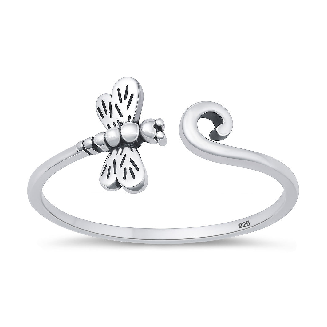 Silver Ring - Dragonfly