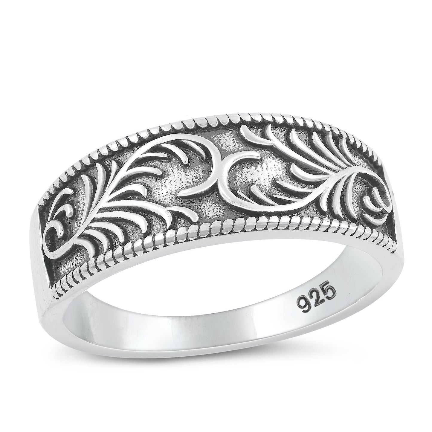 Silver Ring - Vines
