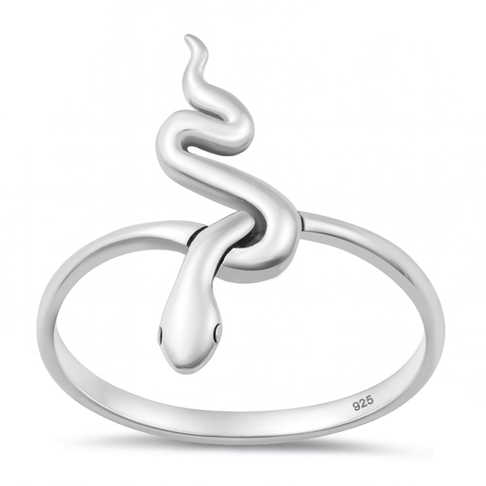 Silver Ring - Snake