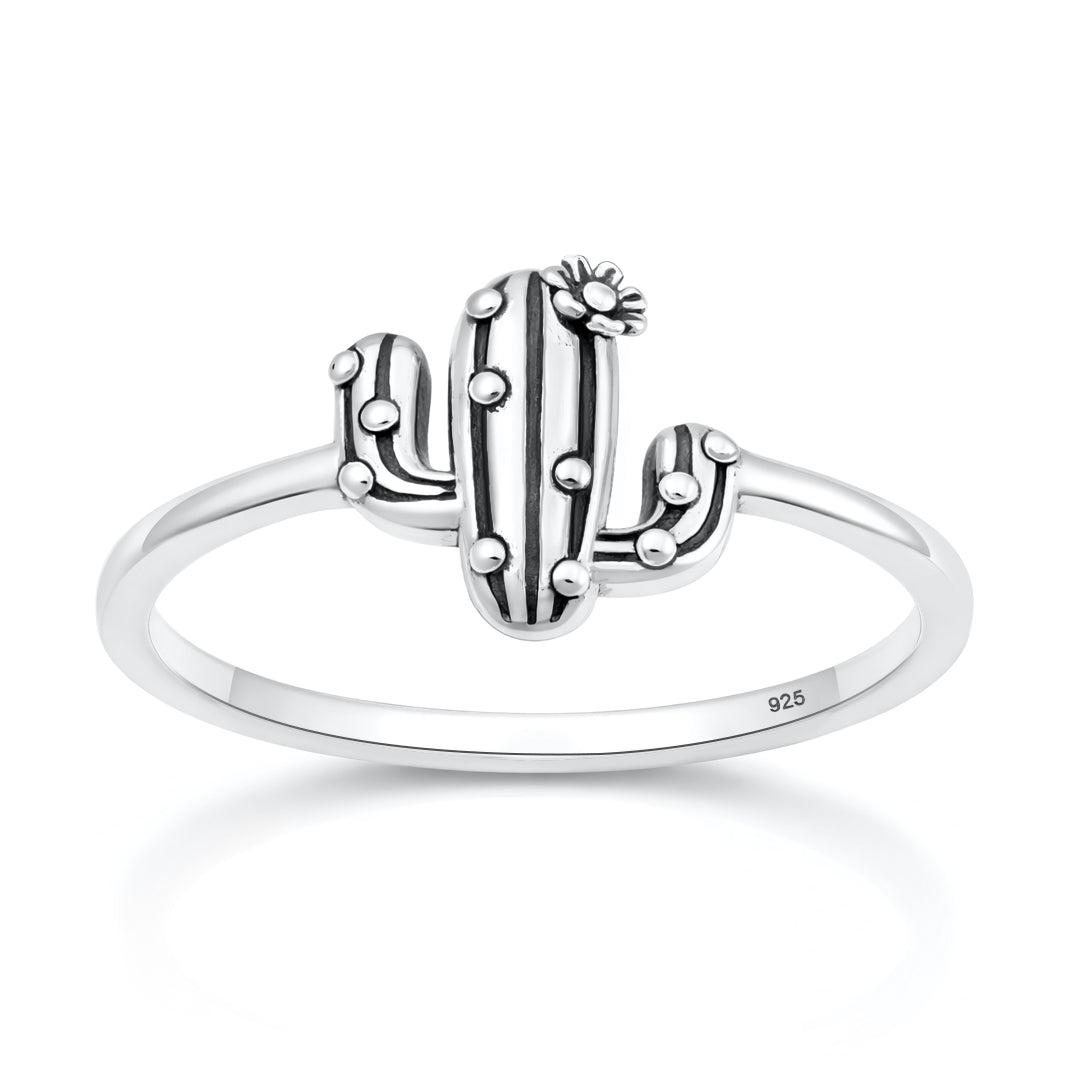 Silver Ring - Cactus