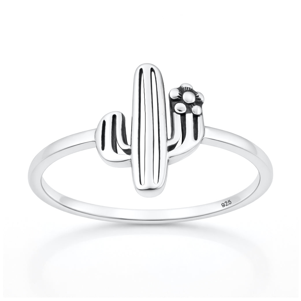 Silver Ring - Cactus