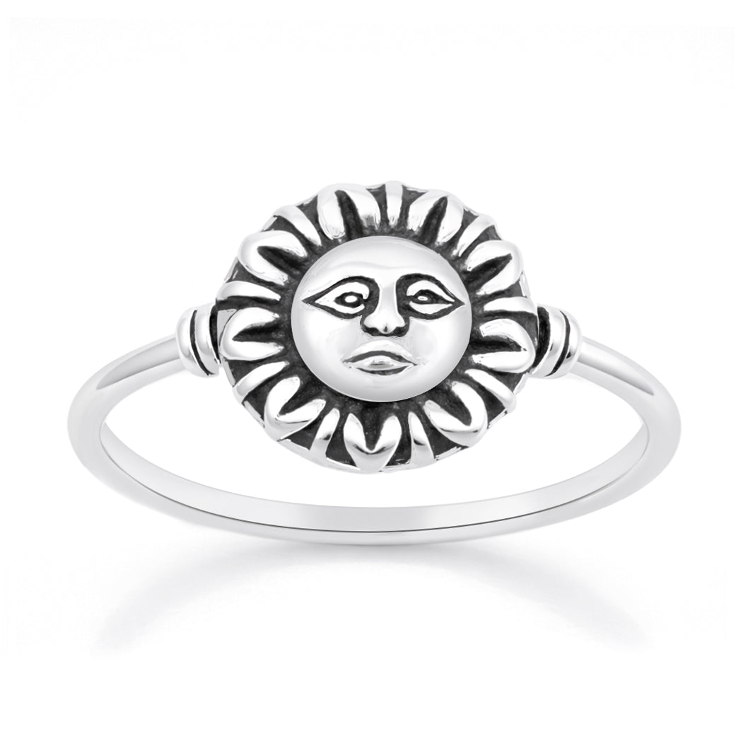 Silver Ring - Sun
