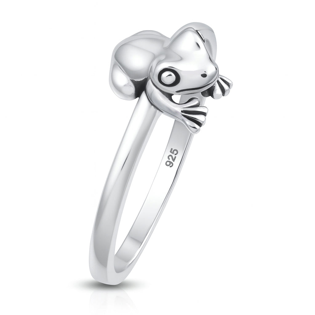 Silver Ring - Frog