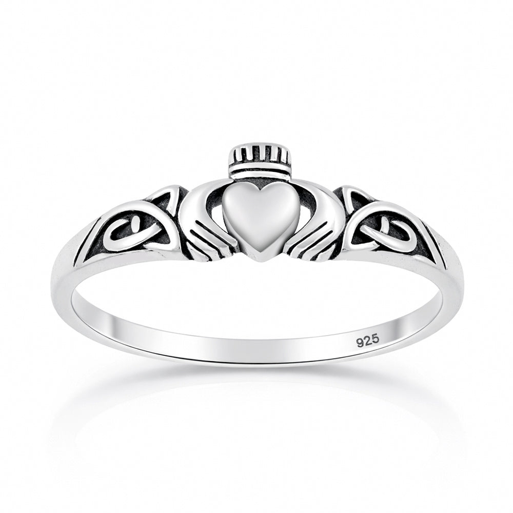 Silver Ring - Celtic Claddagh