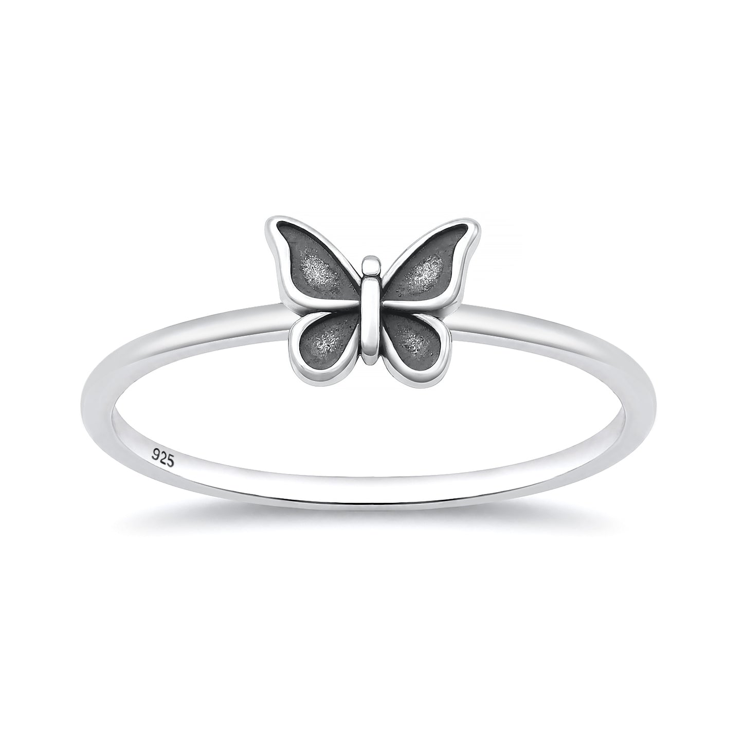 Silver Ring - Butterfly