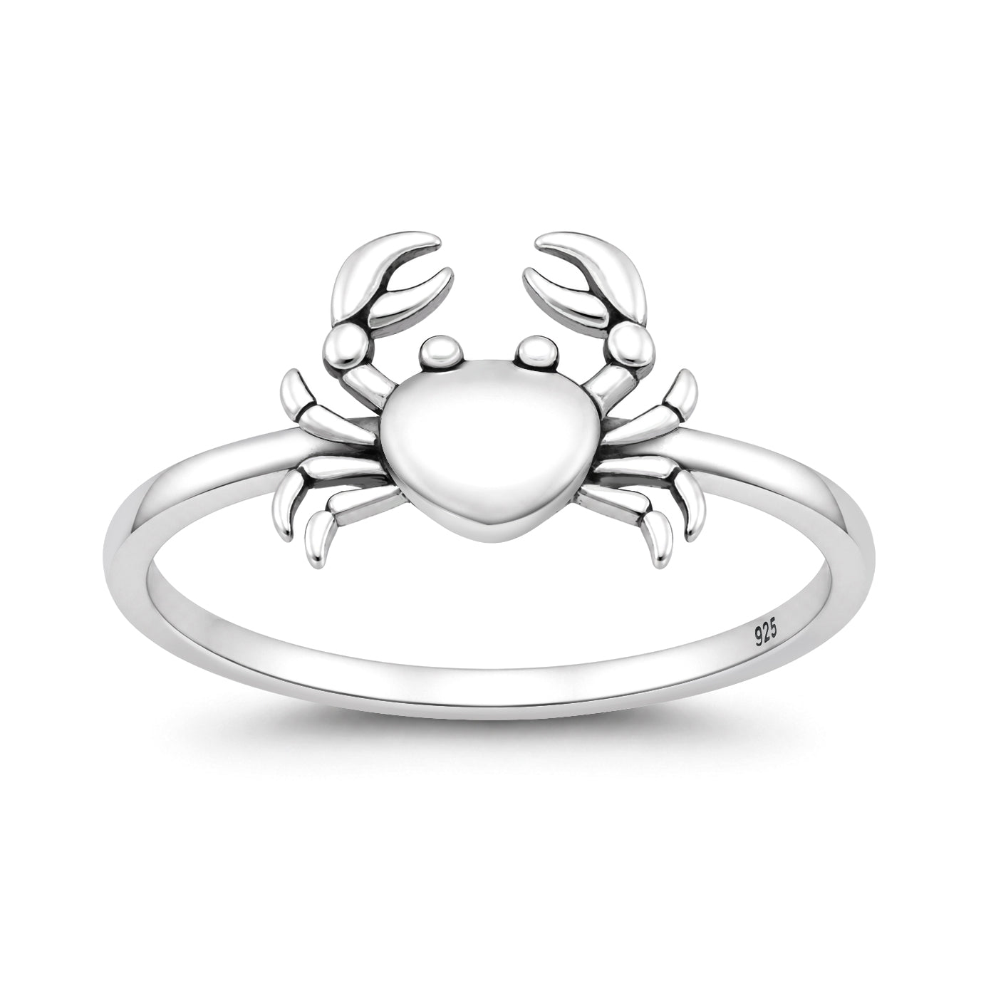 Silver Ring - Crab