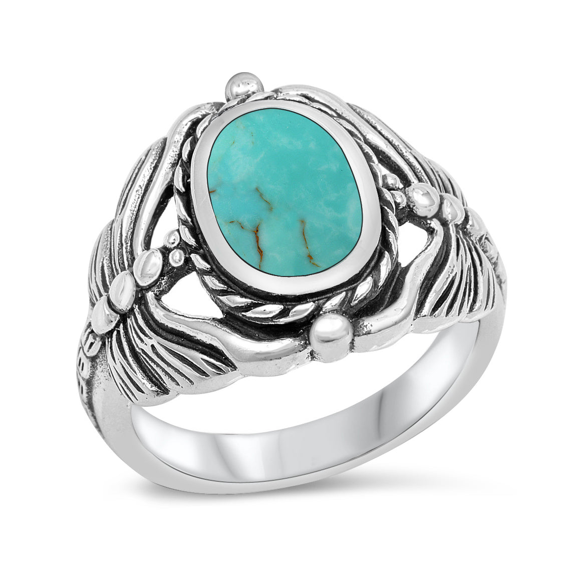 Silver Stone Ring