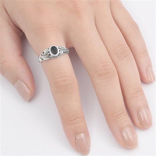 Silver Stone Ring