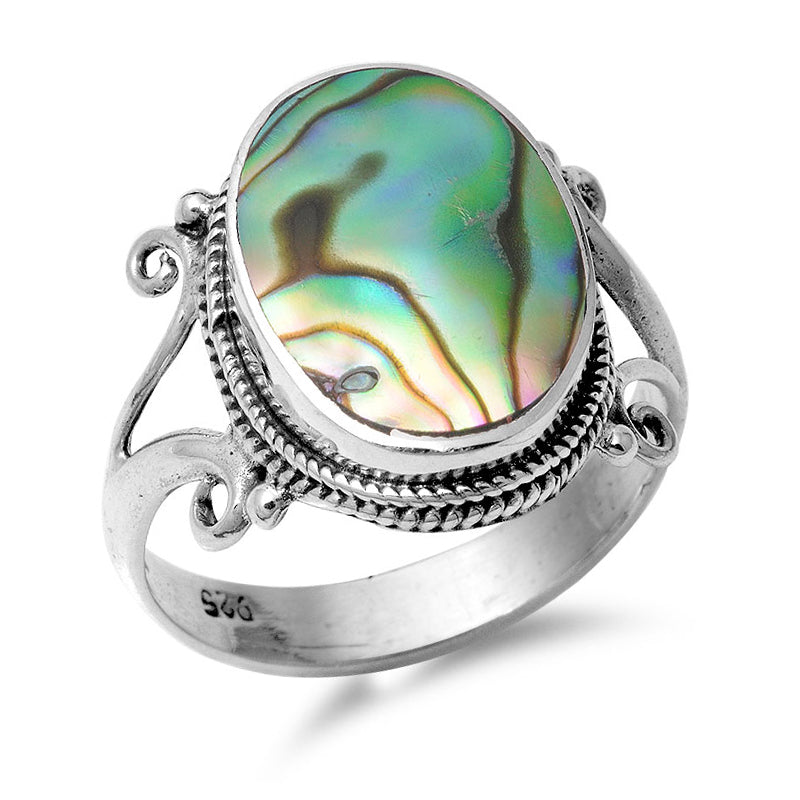 Silver Stone Ring
