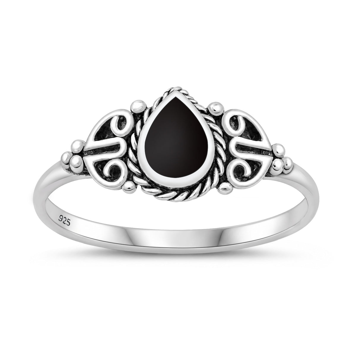 Silver Stone Ring