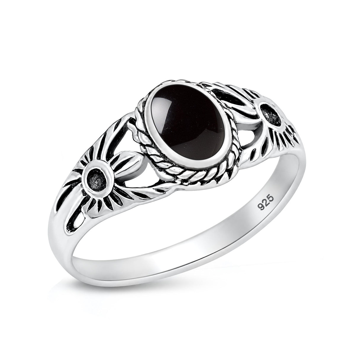 Silver Stone Ring