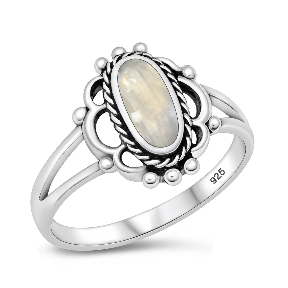 Silver Stone Ring