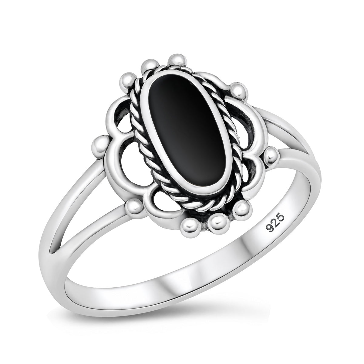 Silver Stone Ring