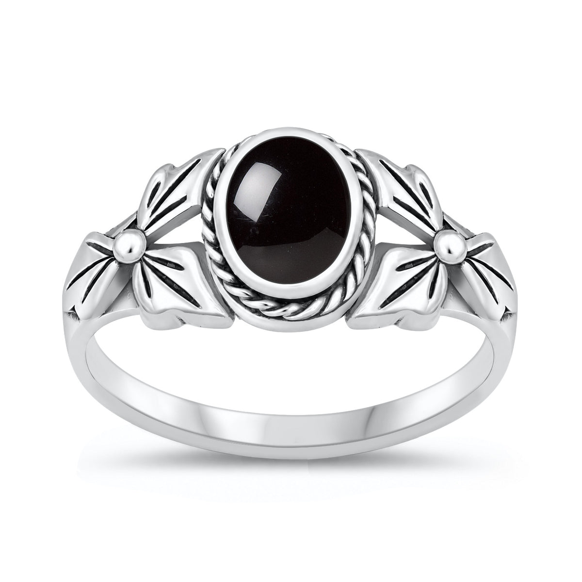 Silver Stone Ring