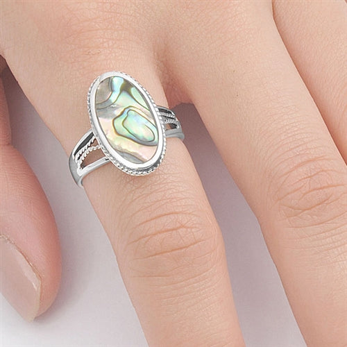 Silver Stone Ring