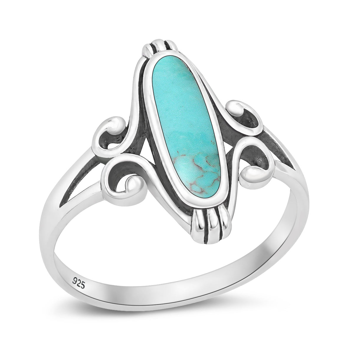 Silver Stone Ring