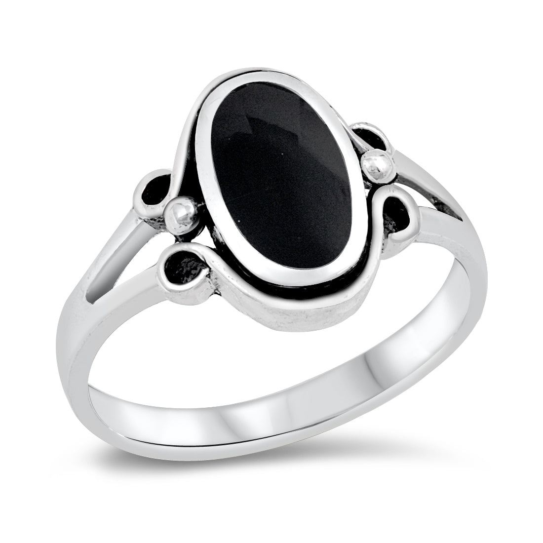 Silver Stone Ring