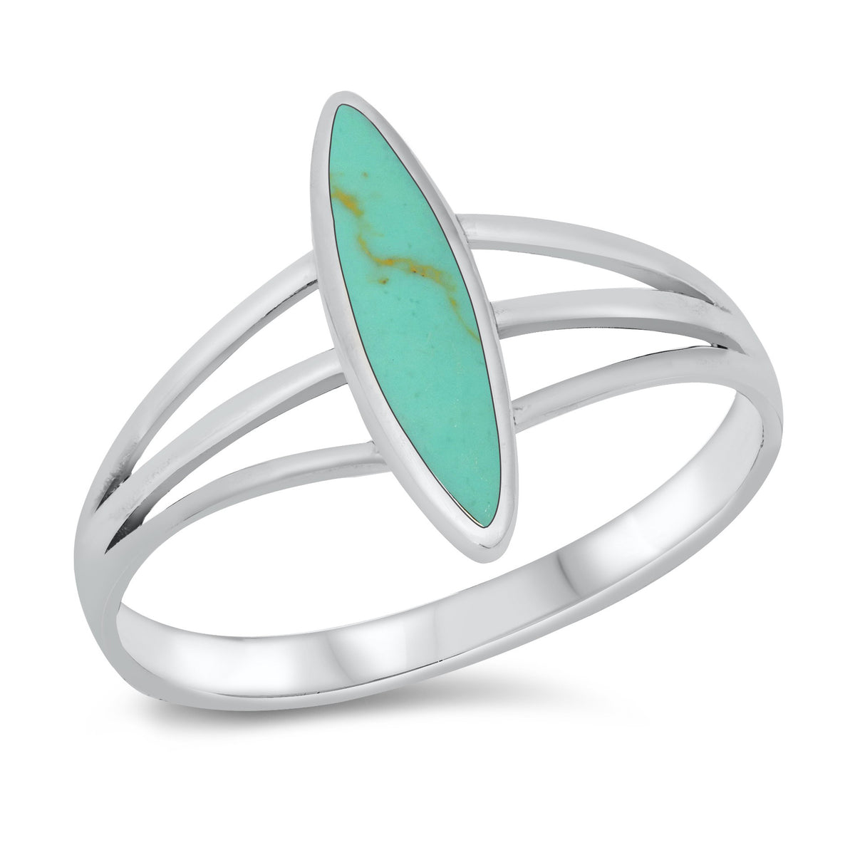 Silver Stone Ring