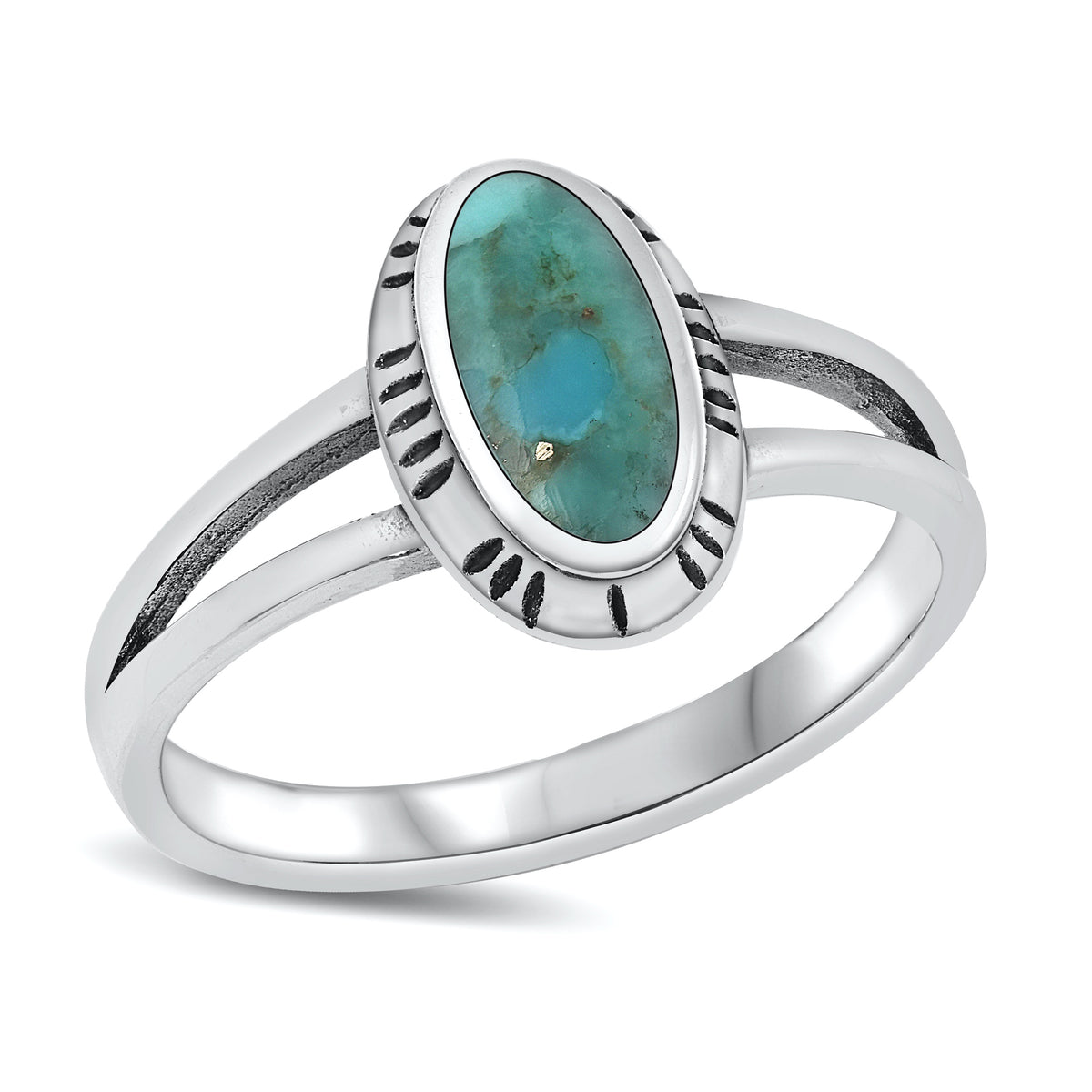 Silver Stone Ring