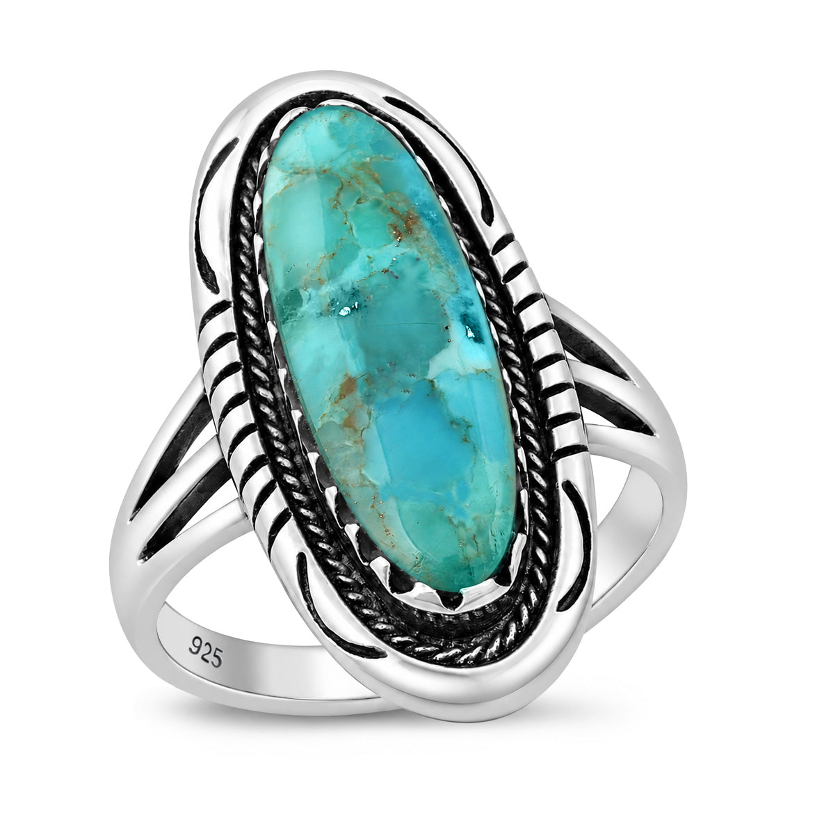 Silver Stone Ring
