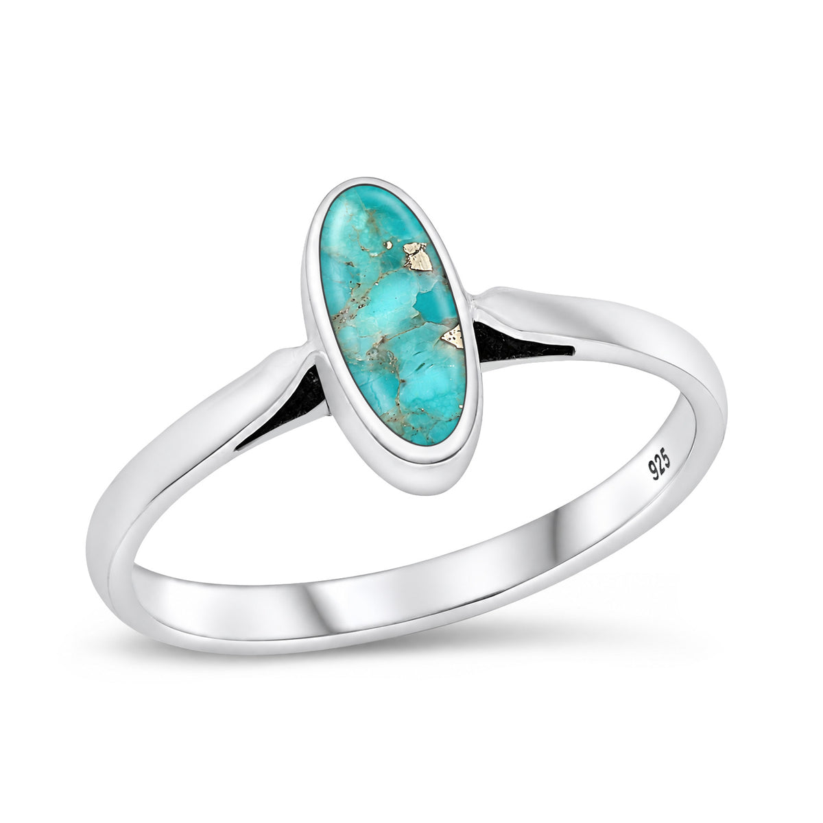 Silver Stone Ring