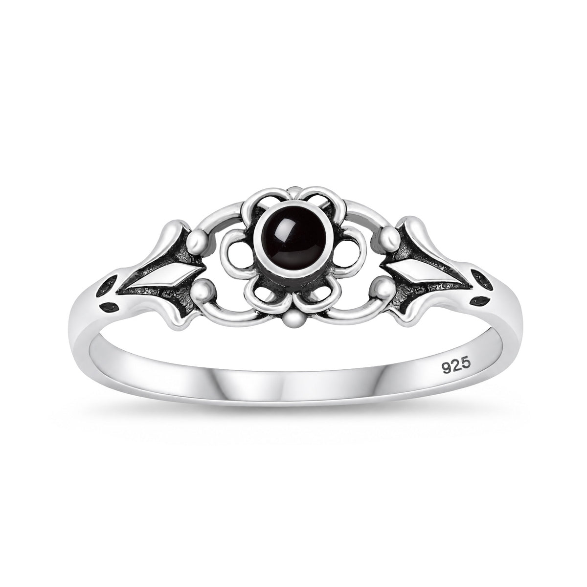 Silver Stone Ring