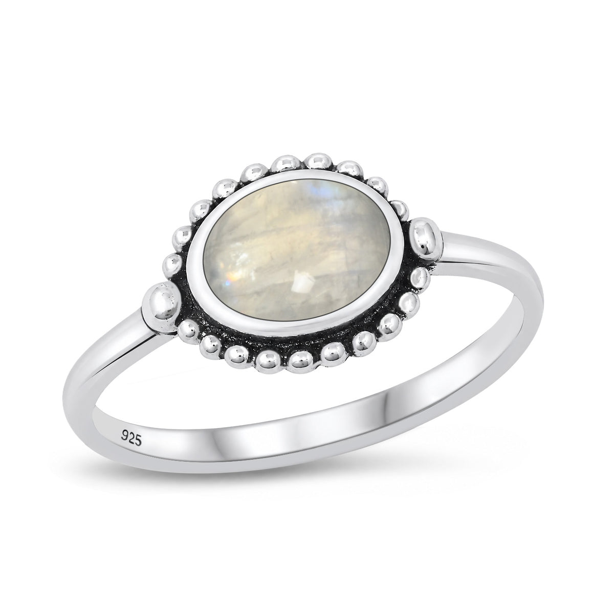 Silver Stone Ring