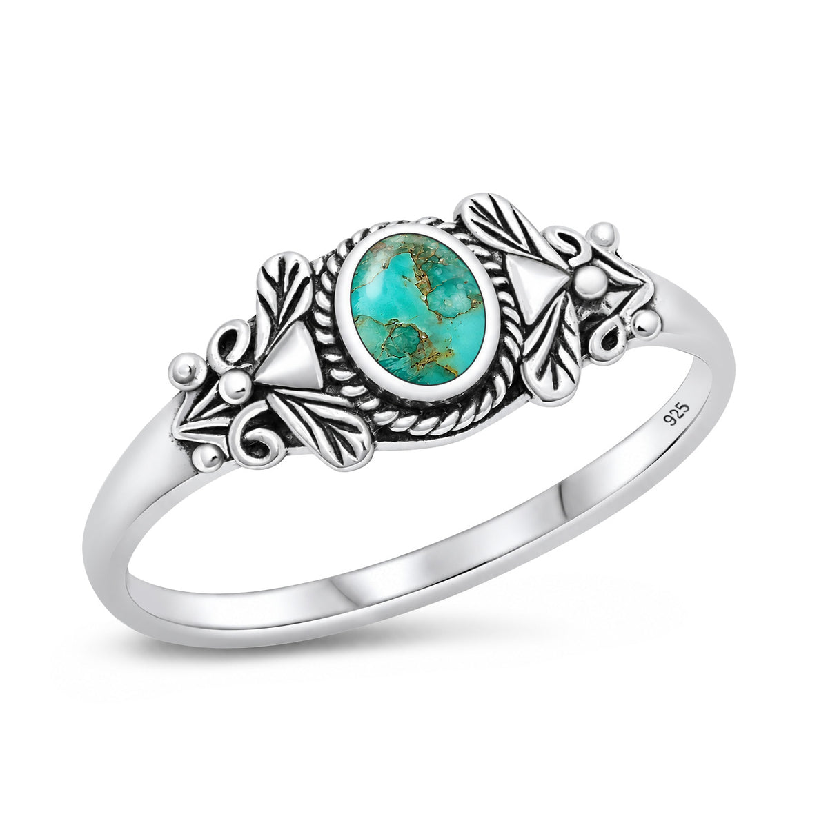 Silver Stone Ring