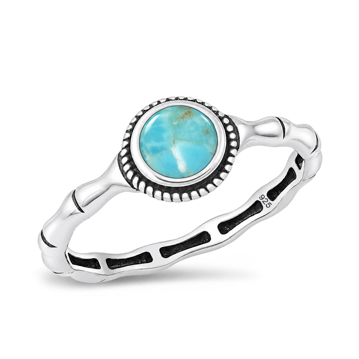 Silver Stone Ring