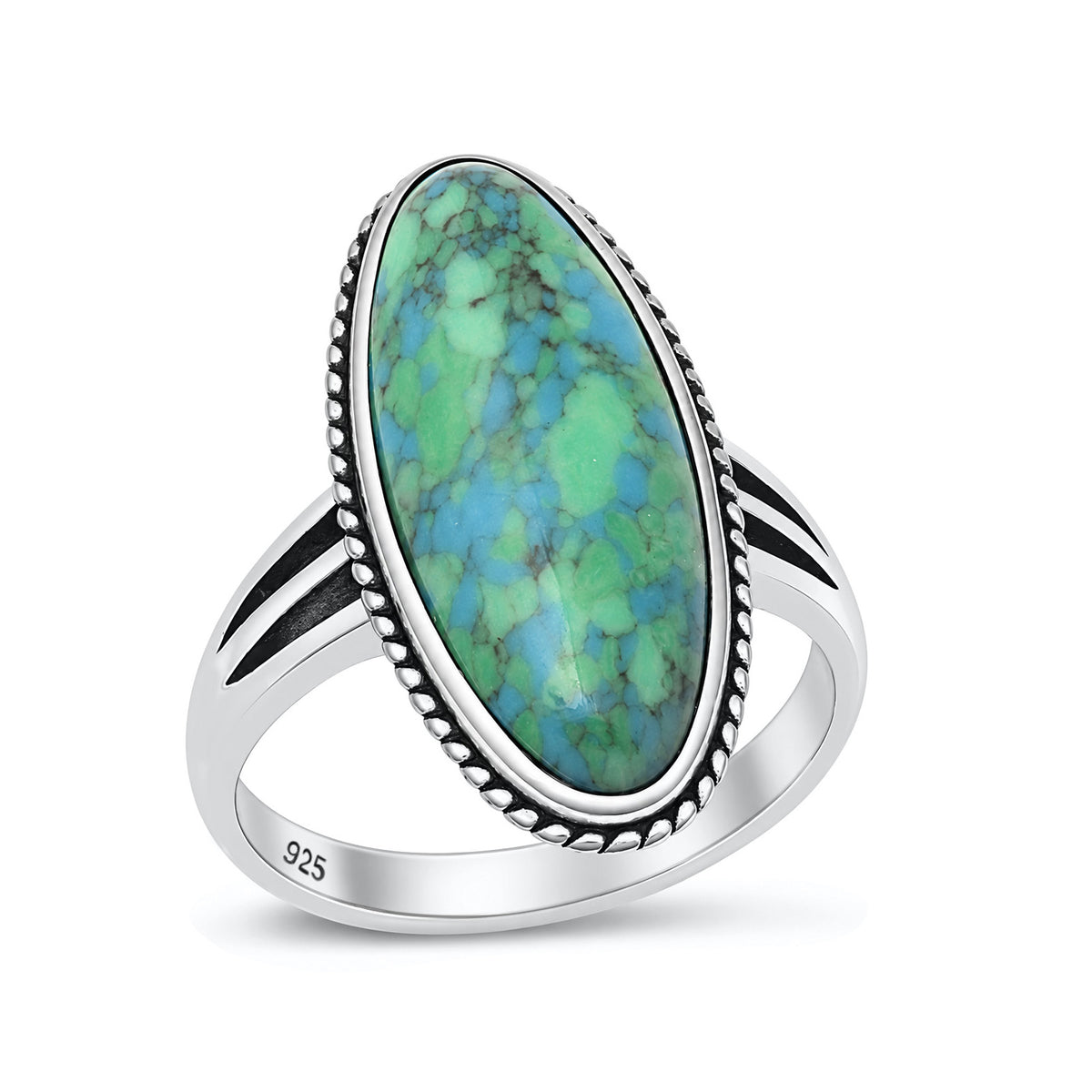 Silver Stone Ring