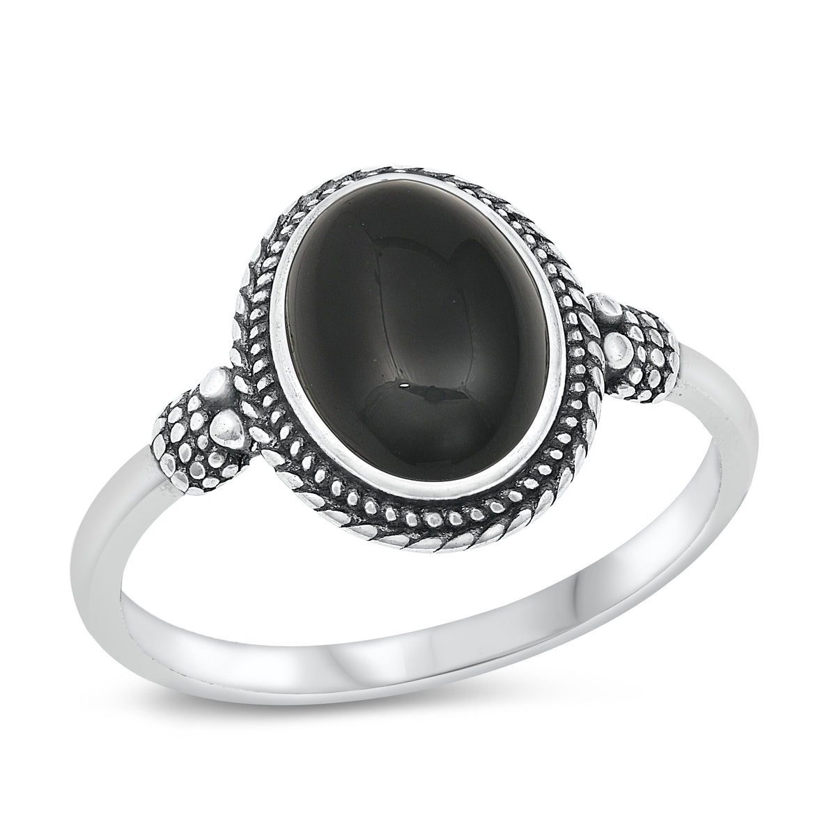 Silver Stone Ring
