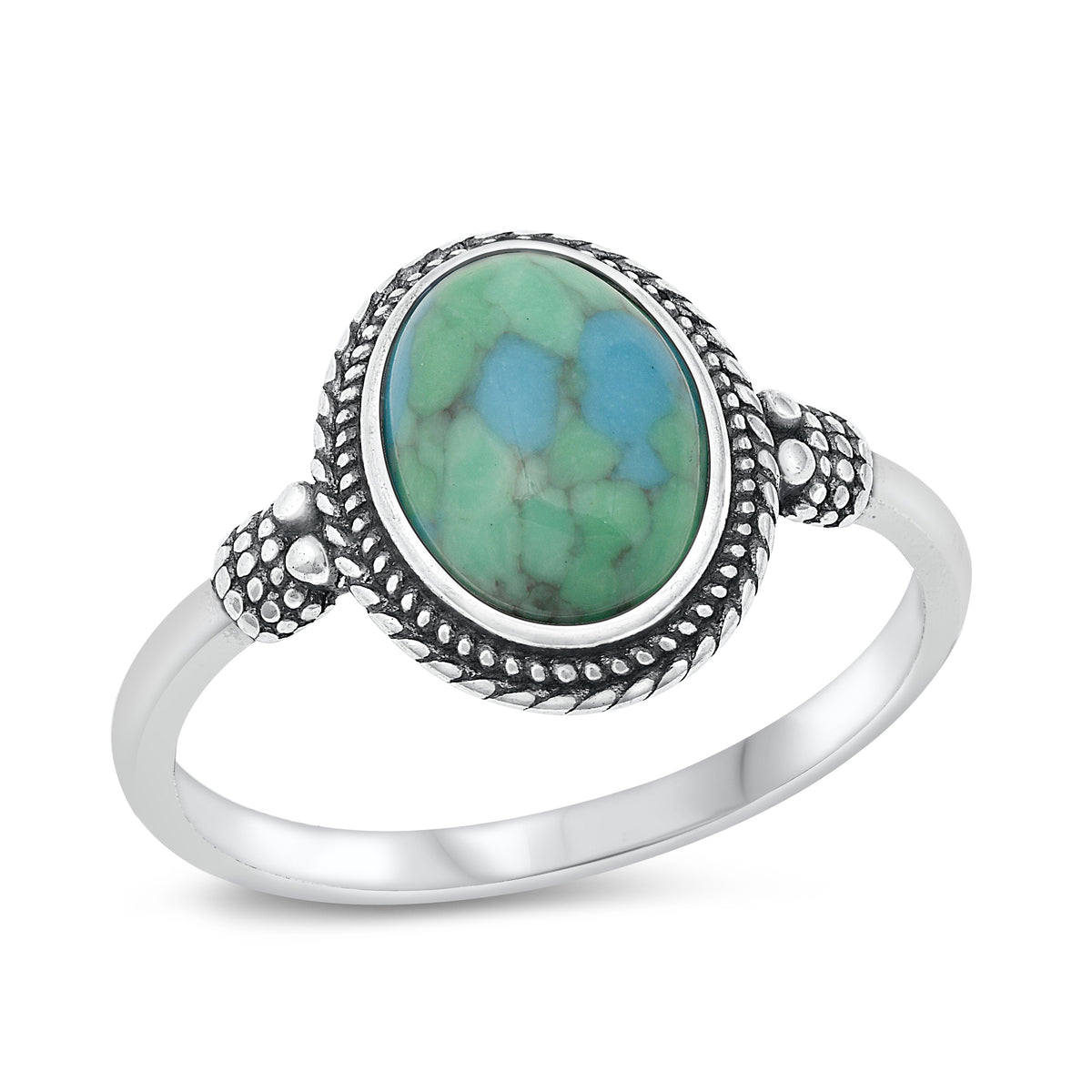 Silver Stone Ring