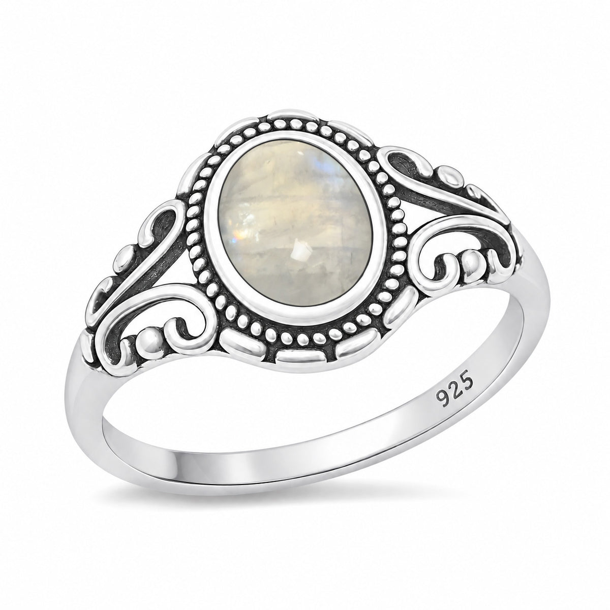 Silver Stone Ring