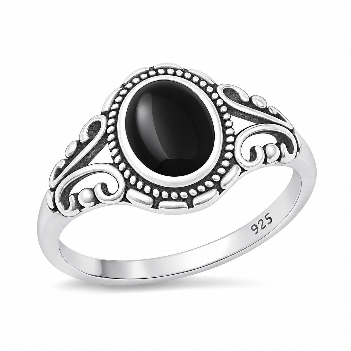 Silver Stone Ring