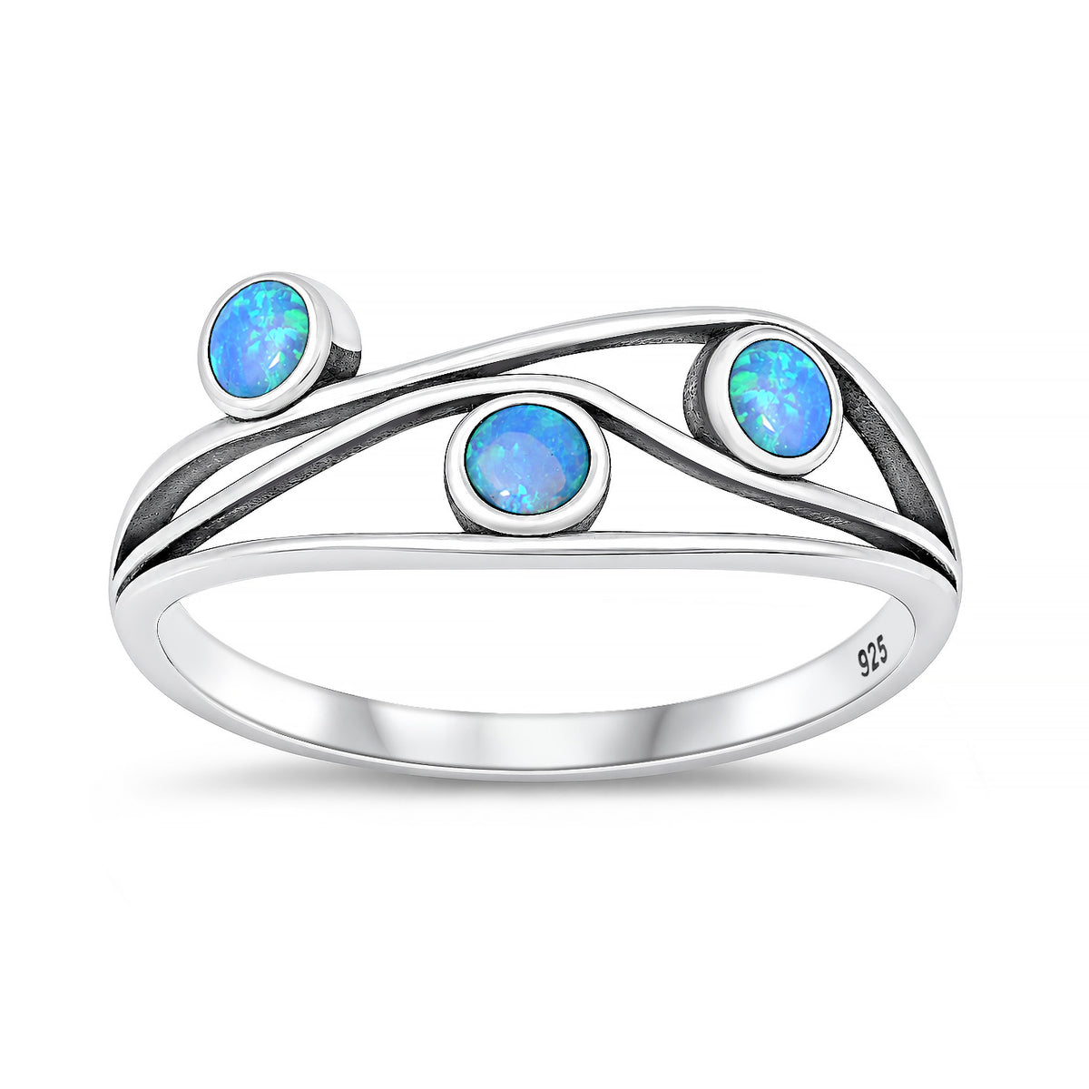 Silver Stone Ring