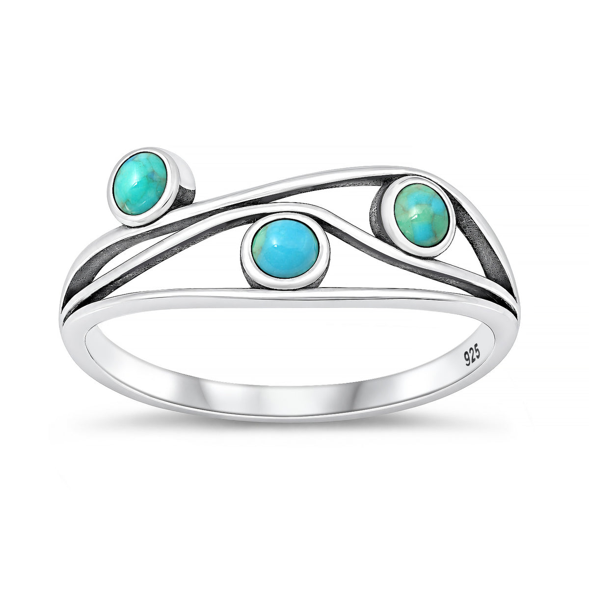 Silver Stone Ring