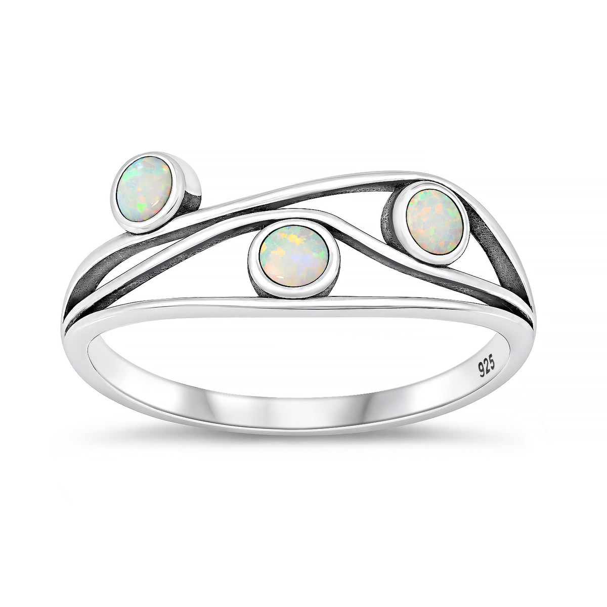 Silver Stone Ring