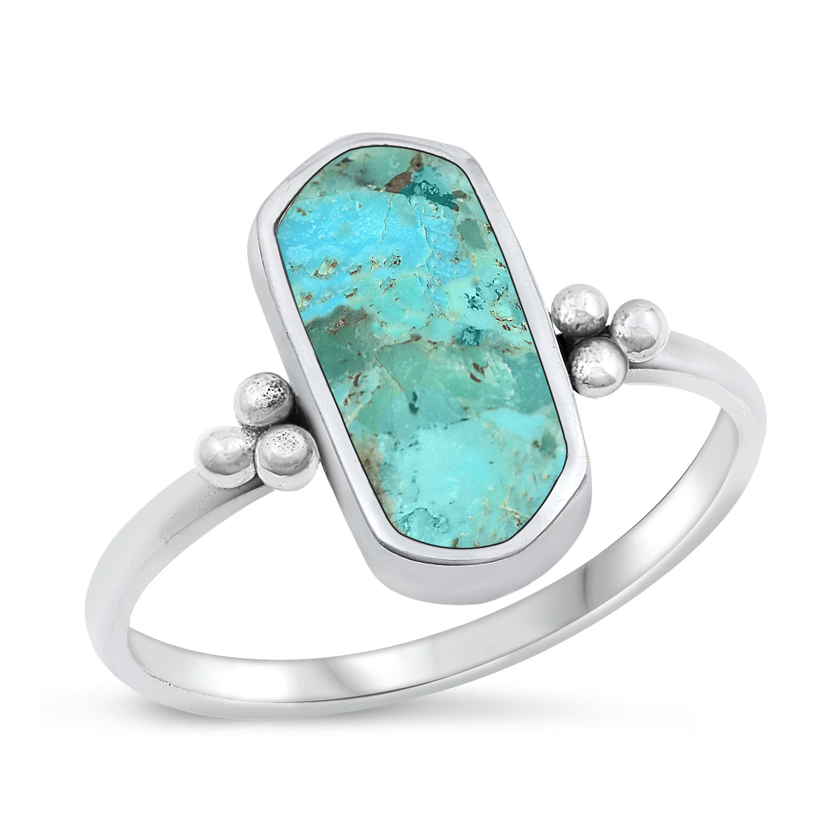 Silver Stone Ring