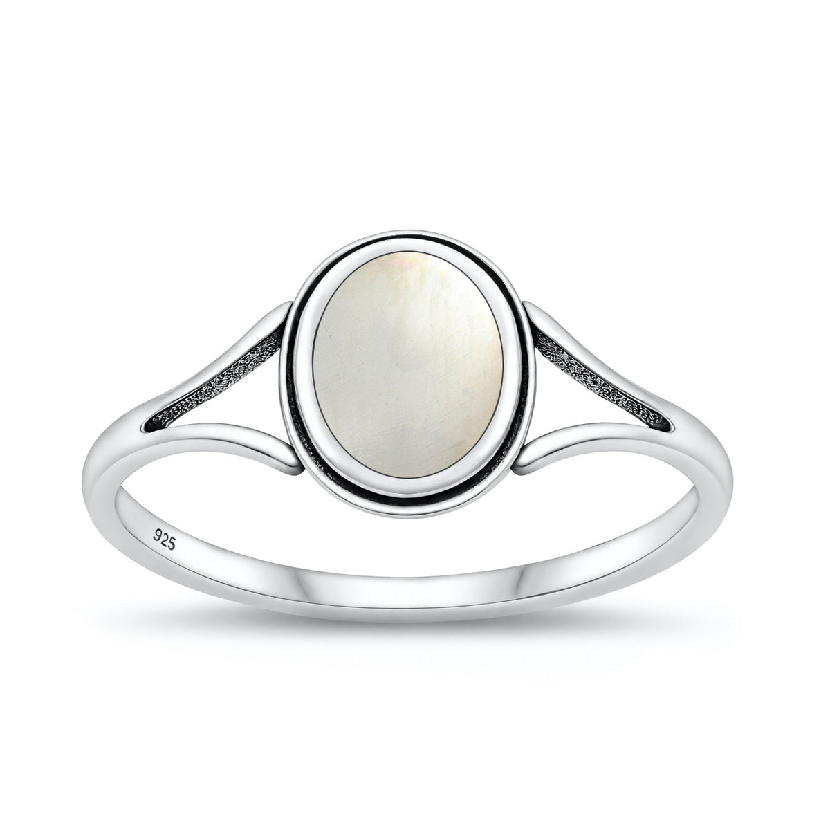 Silver Stone Ring